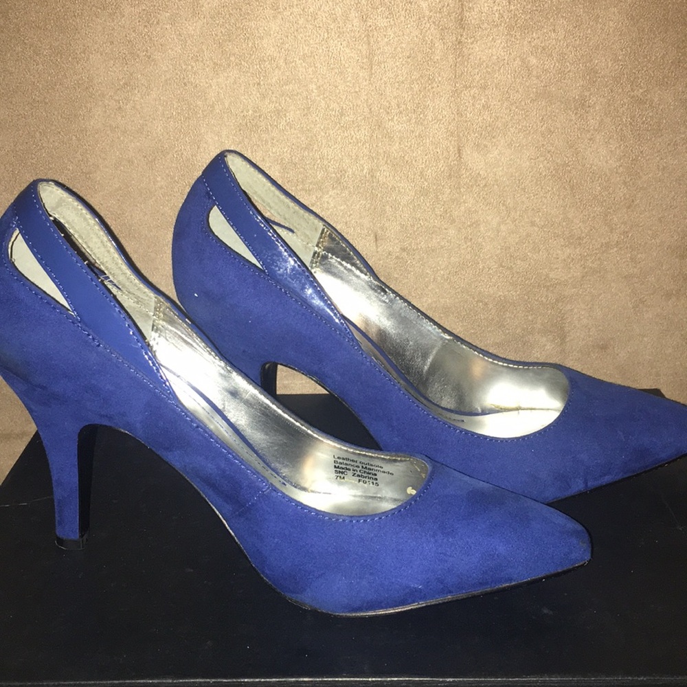 Royal blue Style & Co. pumps